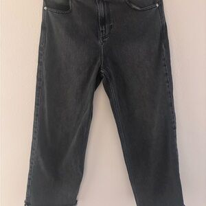 Hollister Men's Dark Gray Straight Jeans